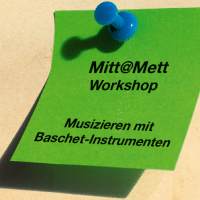 Workshop mit Baschet-Instrumenten am IMP der mdw