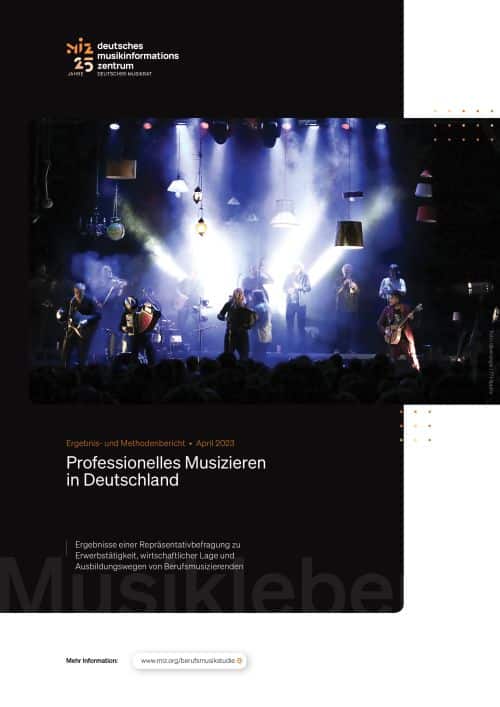 Cover_Professionelles Musizieren in Deutschland