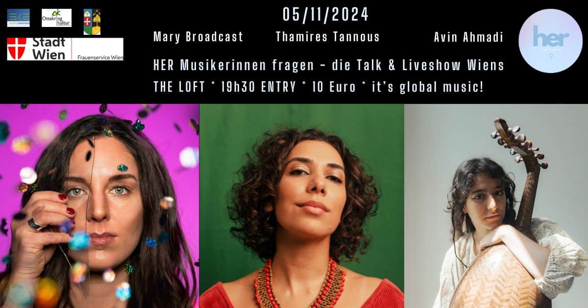 Bild Mary Broadcast, Thamires Tannous, Avin Ahmadi